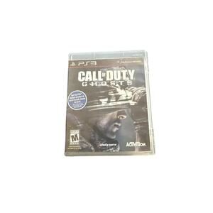 Call Of Duty Ghosts Activision Sony PlayStation 3 Video Game Case Manual Only